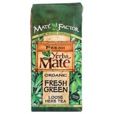 Organic Yerba Mate Loose Herb Tea Fresh Green 12 Oz