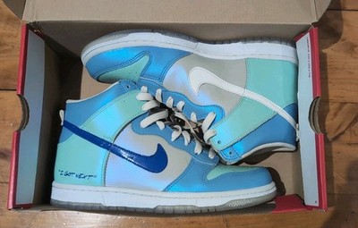 Nike Dunk High - I Got Next 2022 Rare Authentic Blue White Leather  7Y DV2206400