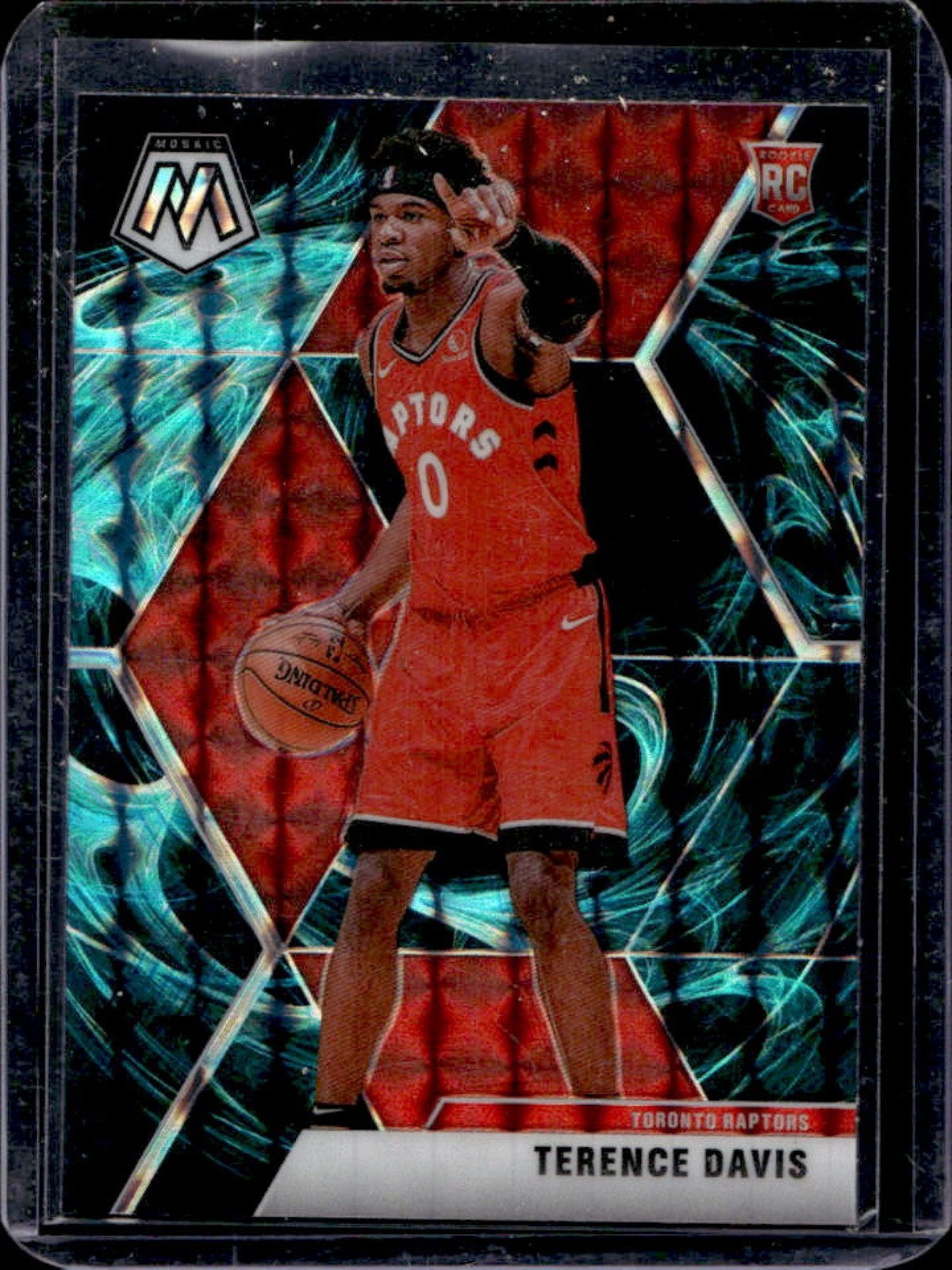 2019-20 Mosaic Terence Davis SSP RC Genesis Rookie #226 Raptors
