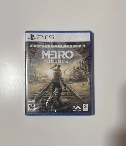 Metro Exodus Complete Edition (Sony PlayStation 5, 2021) New Sealed