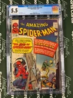 1964 The Amazing Spider-Man #18 Marvel Comics CGC 5.5