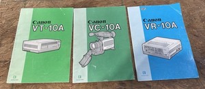 Vintage Camera Instruction Manuals Leica, Cannon, Bolex Photography Pamphlets