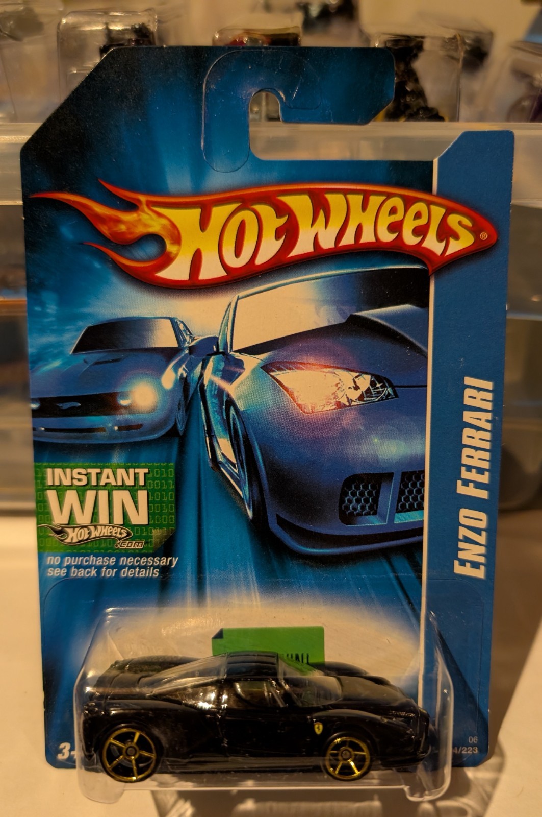 2006 Hot Wheels Enzo Ferrari Collector #194 Black G55