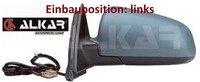 Alkar 6127503 AußEnspiegel Links Spiegel AußEn FüR Audi