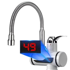 LED Elektrisch Wasserhahn Sofort Heizung Durchlauferhitzer Armatur Küchearmatur