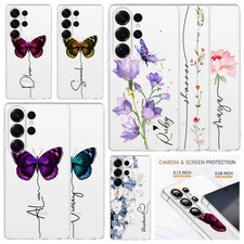 Crystal TPU Shockproof Case For Samsung A57 A07 A17 S25 Custom Grils Phone Cover