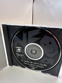 SNK NEO GEO CD World Heroes Japan NEOGEO Game US Seller