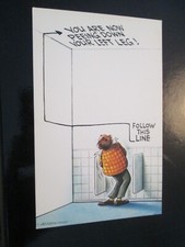 Bamforth Comic Postcard No 268 Fitzpatrick " You are now peeing down your ..."