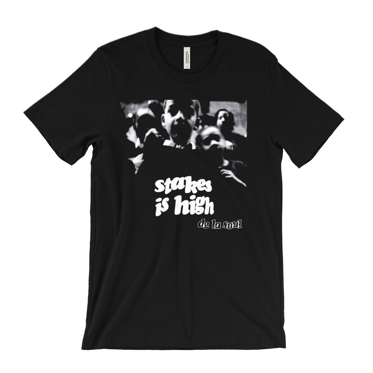 De La Soul T Shirt - Stakes Is High Album Cover Art - Native De La Soul T Shirt - Stakes Is High Album Cover Art - Native