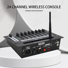 24 channel 2.4G wireless dmx 512 controller battery console for dj stage light