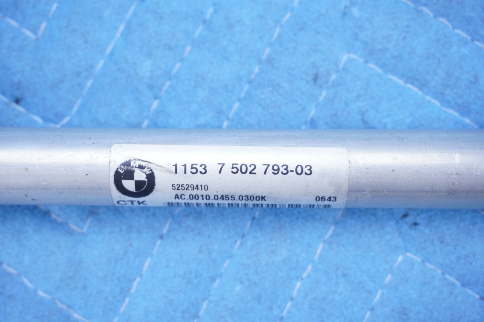 Genuine BMW Heater Return Pipe 11537502793 OEM | eBay
