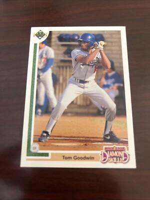 1991 Upper Deck Final Edition Tom Goodwin RC #9F Los Angeles Dodgers NM-MINT 