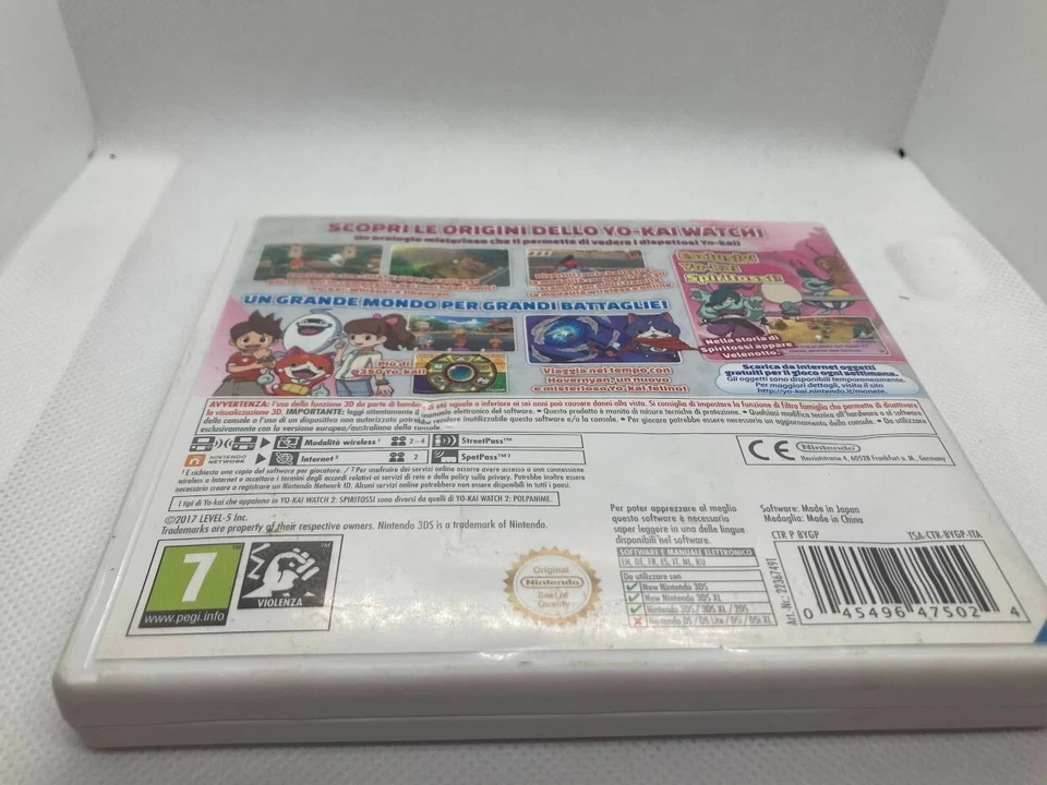 Yo-kai Watch 2 Spiritossi Nintendo 3DS Pal ITA COMPLETO, foto 4 di 5