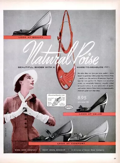 Magazine Print AD -Women's Fashion GLOVES Legs High Heels SHOES Clipping  D995 | eBay