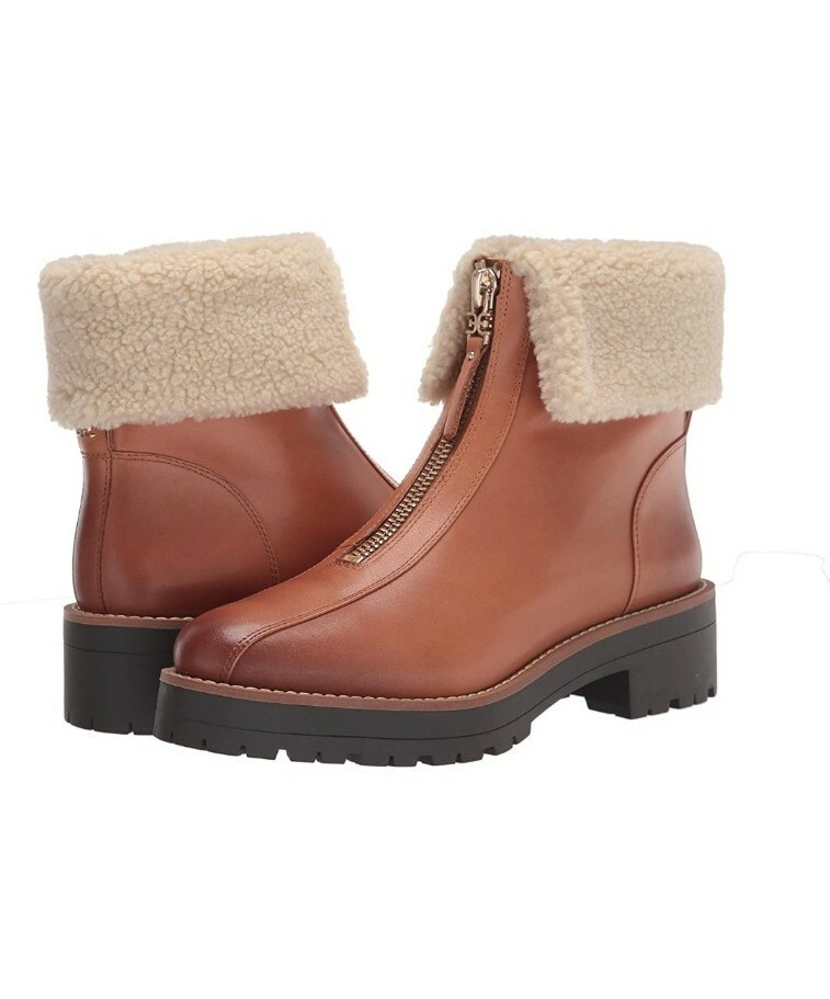 Sam Edelman Jacquie 2 Ankle Boots Brown 