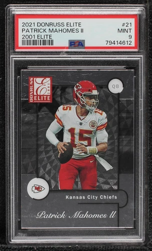 2021 Panini Donruss Elite Patrick Mahomes II #21