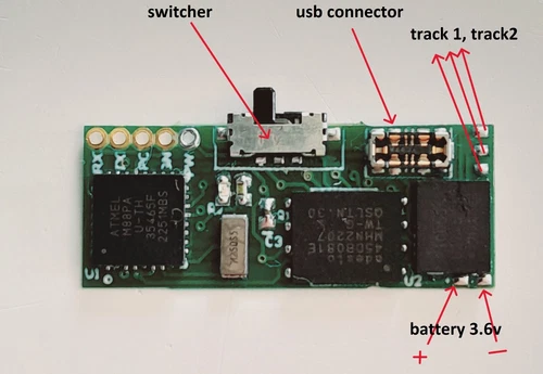 Combo Deal, Reader+head 0.35mm+ Battery 091525