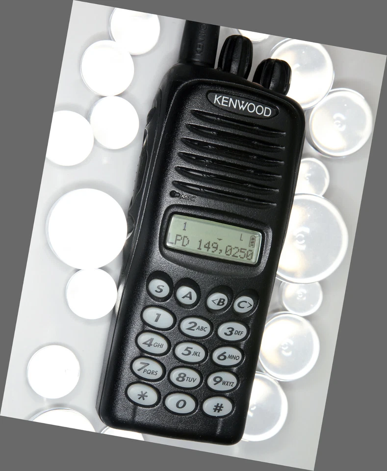 Kenwood TK-2180 E 2m Handfunkgerät Amateurfunk Freenet, Antenne + AKKU sind neu - Bild 3 von 4