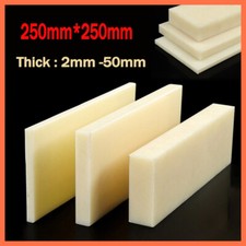 ABS Plastic Sheet Board DIY Model Craft 250mmx250mm 2/3/4/5/6/8/10/12-25mm Thick