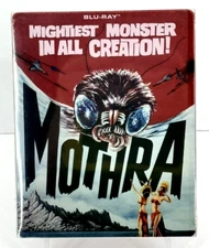 MOTHRA Blu-ray Steelbook (Japanese/American Versions) **NEW/SEALED** w/Slipcover