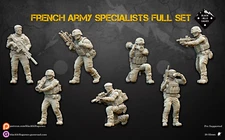 Black Hills Games Ultra Modern French Army Specialists Miniatures Spectre 28mm +