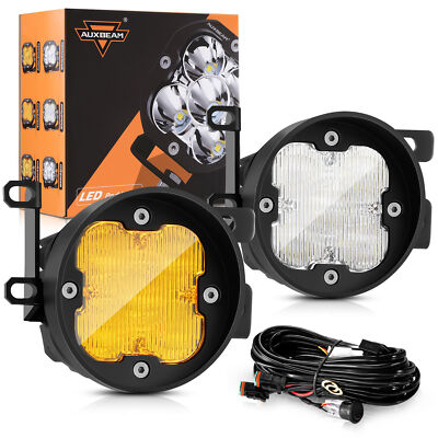 AUXBEAM for Toyota 4Runner 2010-2022 3''inch LED Fog Light Pods Mounting Brackets