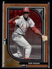 Bob Gibson - 2021 Topps Museum Collection Copper #47 St. Louis Cardinals