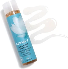 New DERMA E Scalp Relief Shampoo Therapeutic Psorzema Herbal Blend 10 oz.