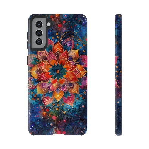 Mandala Flower Watercolor Phone Case for iPhone, Samsung Galaxy, Pixel - 第 211/256 張圖片