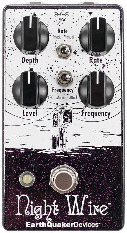 EarthQuaker Devices Night Wire V2 Harmonic Tremolo Effects Pedal