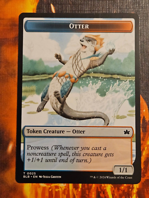 MTG Bloomburrow TOKEN Otter #0025 - Magic The Gathering | eBay MTG Bloomburrow TOKEN Otter #0025 - Magic The Gathering | eBay