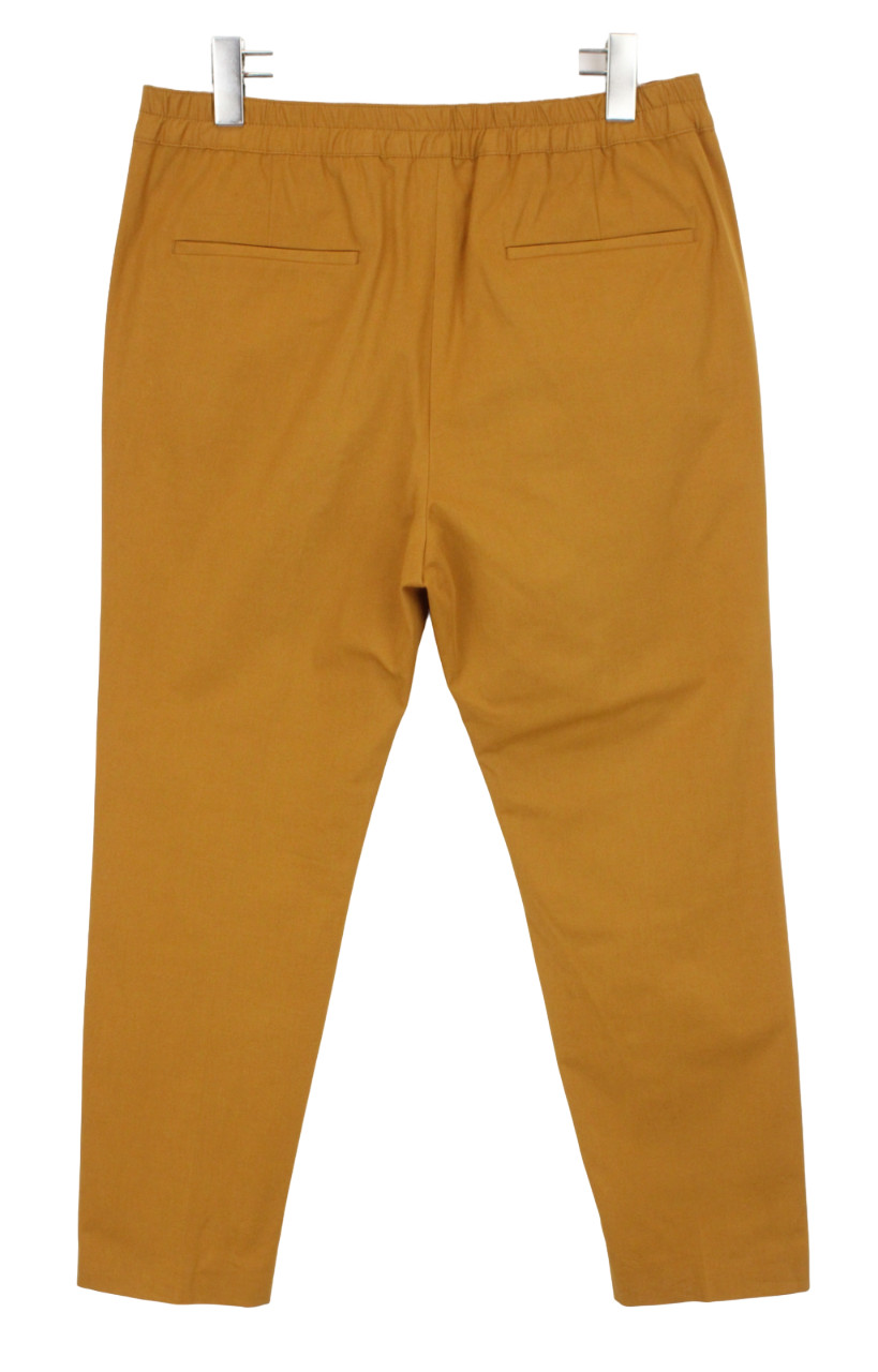 HUGO BOSS Harlys194F1 Trousers Men's US 32 Elastic Waist Slim Fit Brown thumbnail 2