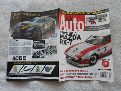 SCALE AUTO Magazine-DECEMBER,2017-SPICE UP A MAZDA RX-7