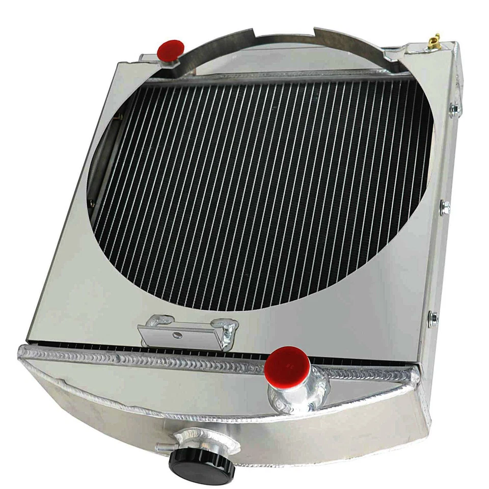 4 Row Aluminum Radiator For Case International 276 434 B275 Tractor #3041405R91 - Image 4 of 4