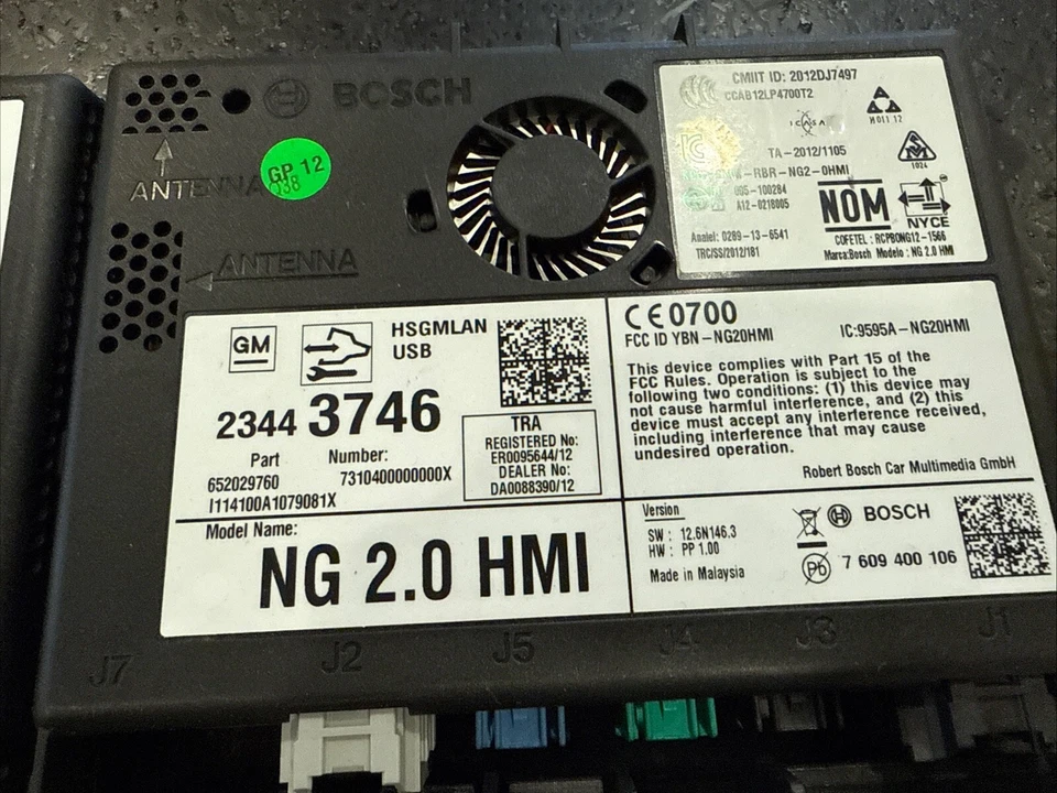 VIN Programming Inc 2014-2015 CHEVY SILVERADO GMC SIERRA Cadillac HMI MODULE - Image 4 of 4