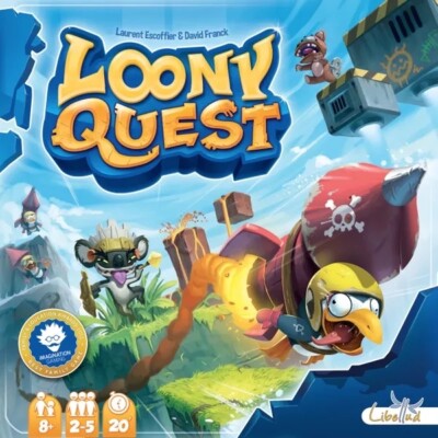 New Loony Quest Libellud Board Game
