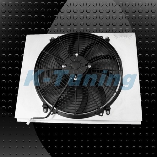 NEW ALL ALUMINUM RADIATOR FAN SHROUD W/ 16" FAN 67 68 69 CHEVY CAMARO