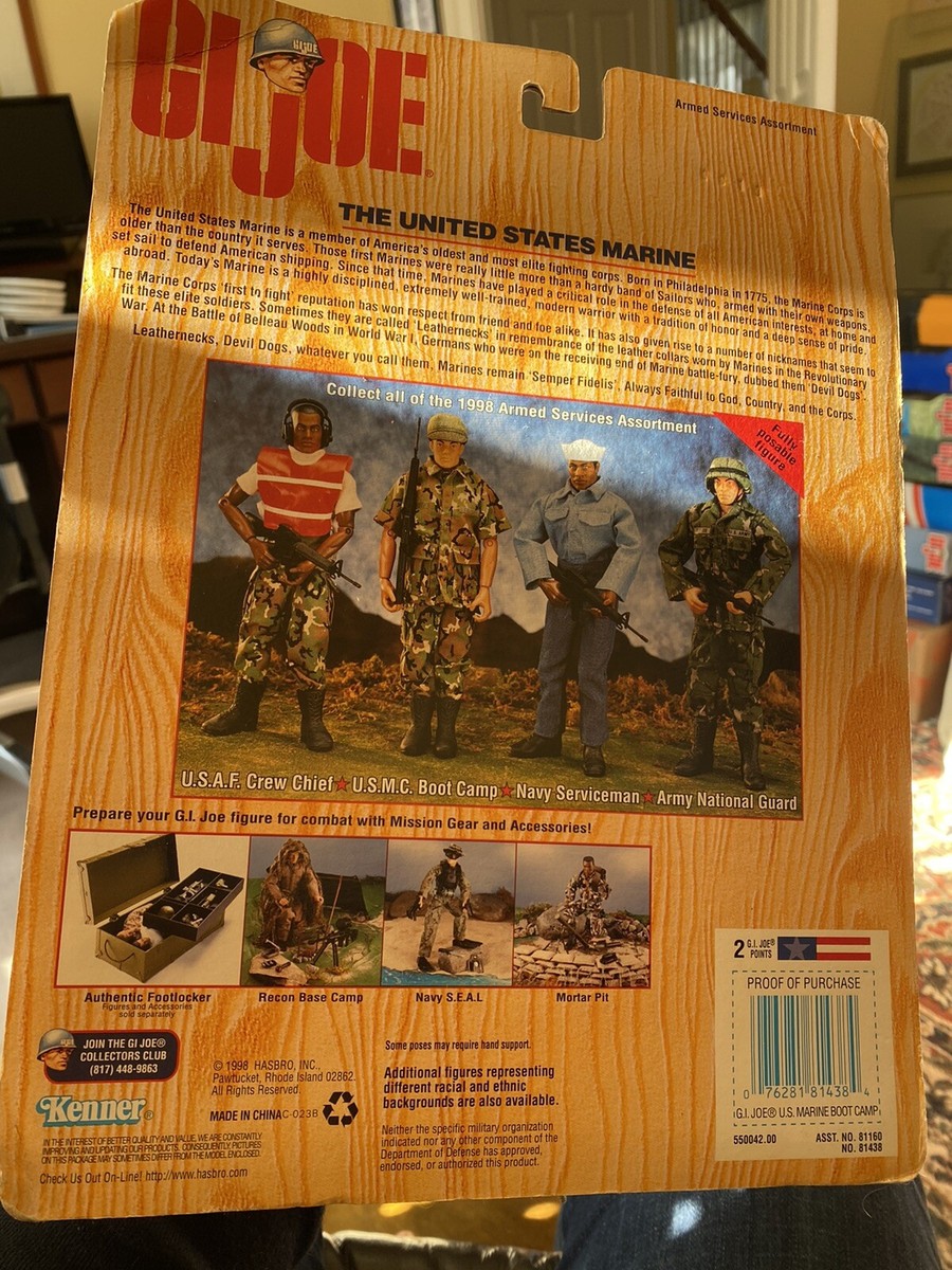 GI JOE U.S.M.C. Boot Camp Red Head Ginger 12