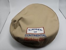 RARE Vintage Camel GT Newsboy Cap Snapback Hat Made in USA Tan Brown