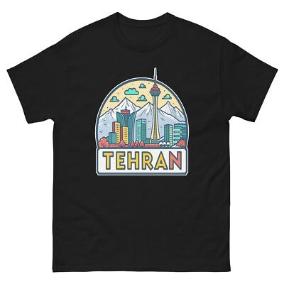 Tehran World Travel Urban Area City T-Shirt