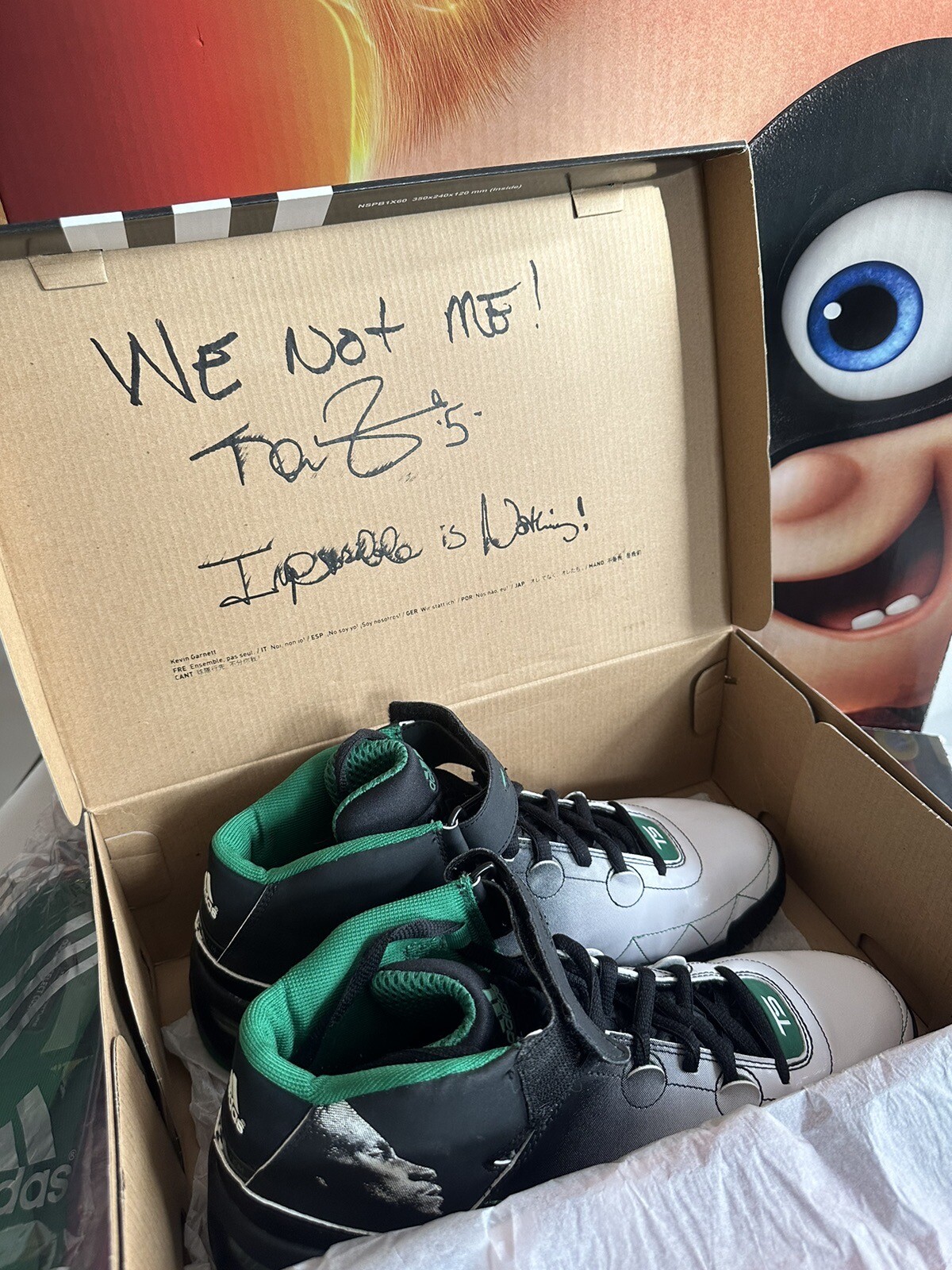 Adidas KEVIN GARNETT Commander TS Signature x NBA US Size: 10,5