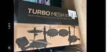 Alesis Turbo Mesh Kit, 7-piece electronic drums, mesh heads, pedals and box