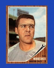 1962 Topps Set-Break #526 Hal Woodeshick EX-EXMINT *GMCARDS*