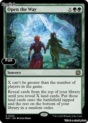 Open the Way #23 (Foil) March of the Machine: The Aftermath