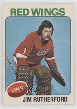 1975-76 O-Pee-Chee Jim Rutherford #219 0a4