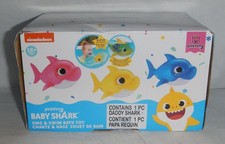 Pinkfong Nickelodeon Robo Alive Baby Shark Sing Swim Baby Bath Toy Daddy Shark