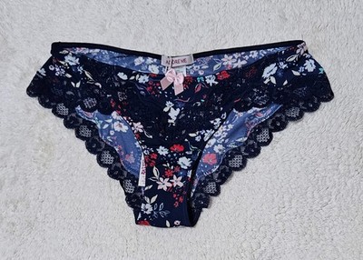 S VICTORIA'S SECRET VS SATIN SMOOTH LACE SILKY THONG BIKINI DREAM ANGELS PANTIES