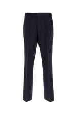 PRADA Navy Blue Wool Blend Pants New & Authentic