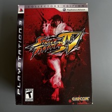 Capcom Street Fighter IV Collector's Edition PS3 Fighting Game T-Teen