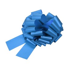 16 Inch Large Pull Bow Gift Wrapping Big Pull Bows Ribbon Blue